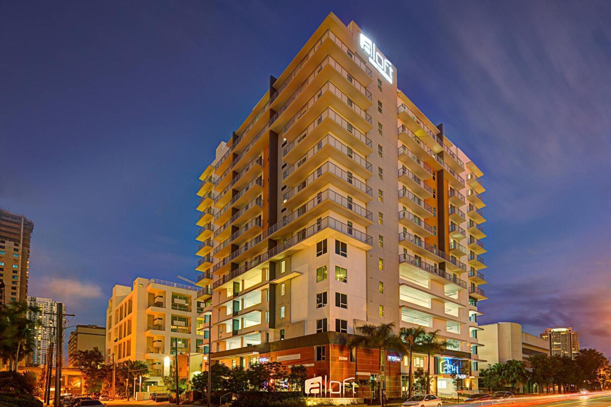 Aloft Miami Brickell Hotell Exteriör bild