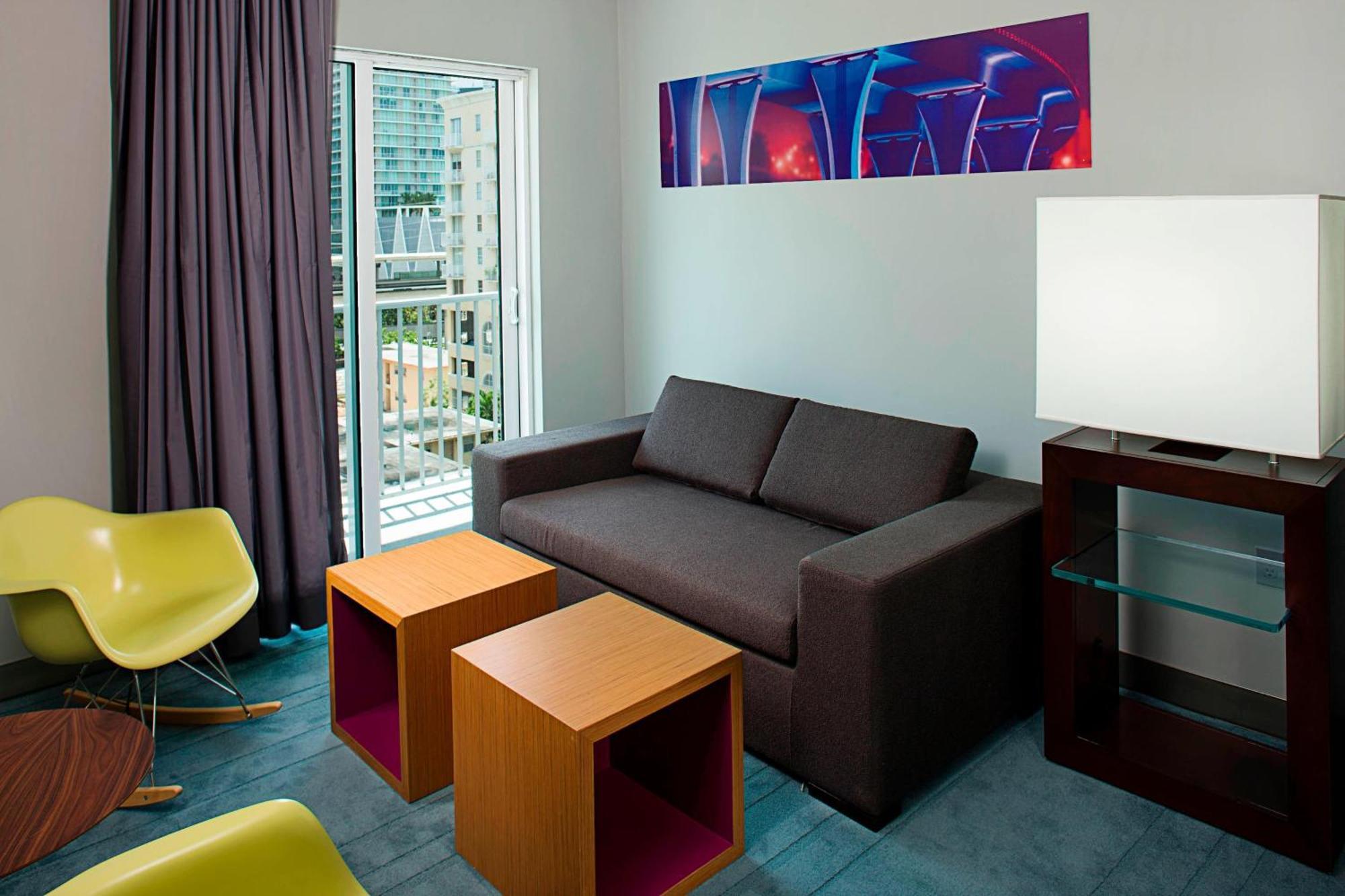 Aloft Miami Brickell Hotell Exteriör bild