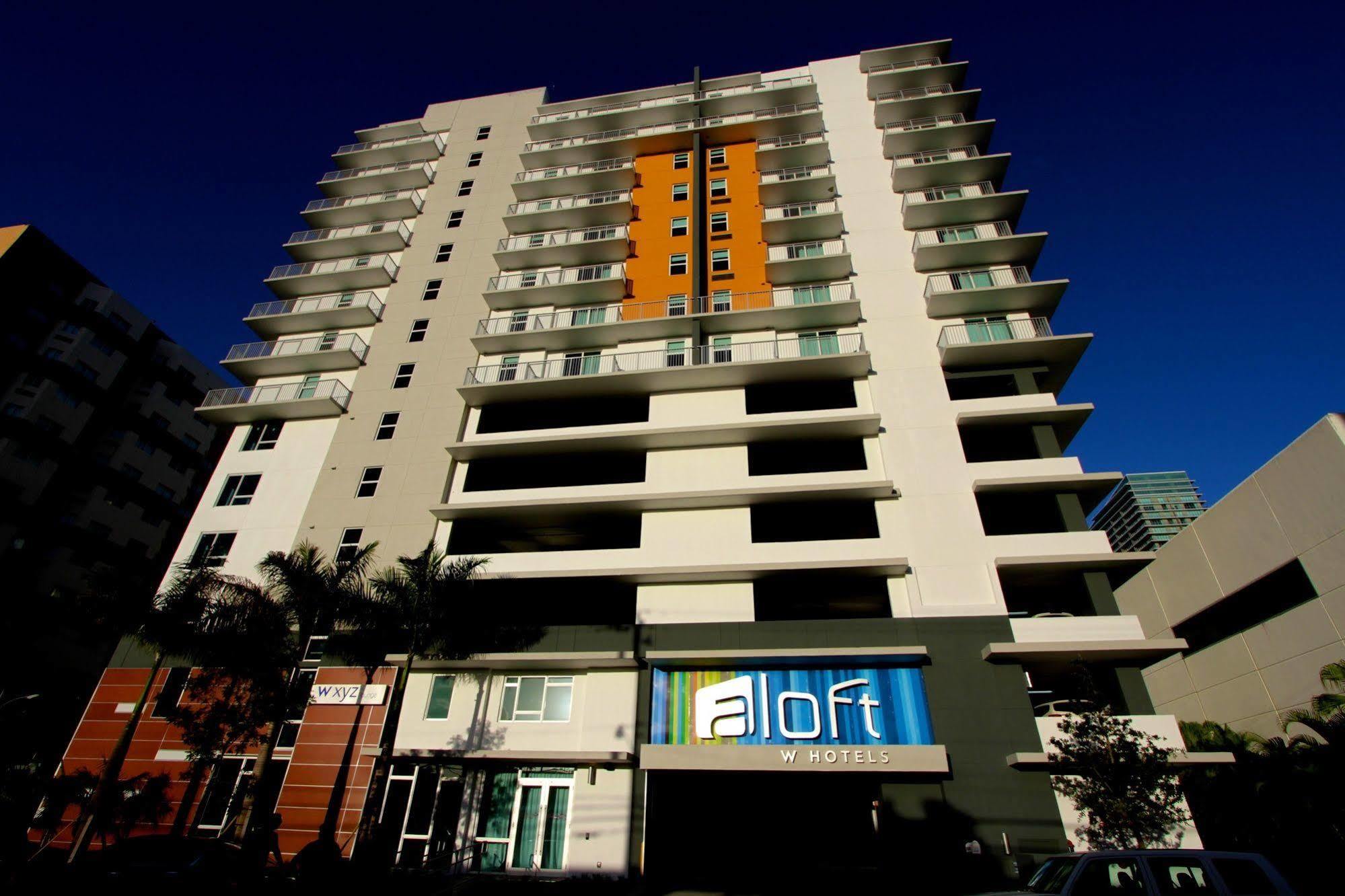 Aloft Miami Brickell Hotell Exteriör bild